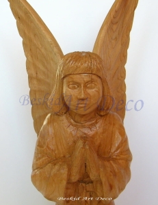 anioł duży - rzeźba w drewnie