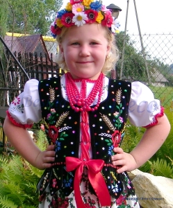 strój dla krakowianki -kubrak ,gorset