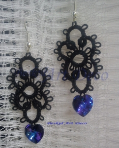 Kolczyki ze swarovskim