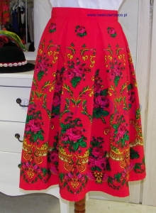 Spódnica stylizowana z halką