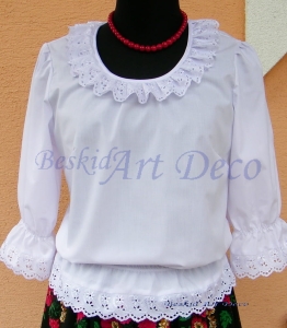 Biała bluzka damska rozmiar S,M,L,XL