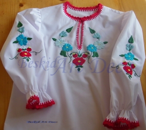 Bluzka dziecięca haft ręczny 5-7 lat