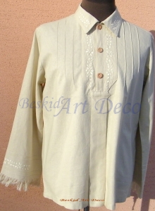 koszula góralska lniana