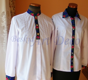 Koszula damska i męska do restauracji ,dla KGW