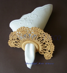 serwetniki ozdobne do serwetek   BIAŁE