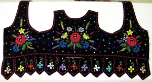 Gorset Koralikowy -dziewczęcy lachowski