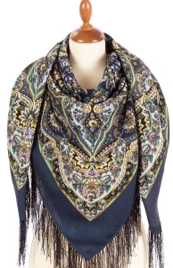 rosyjska chusta wełniana