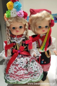 Pamiatki z Polski , lalki, Para krakowska