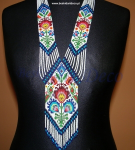 Koralikowy naszyjnik 