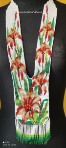 Naszyjnik z koralików - LILIE- duży