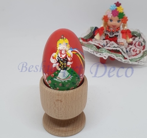 Krakowianka - Jajka (Pisanki) drewniane ręcznie malowane