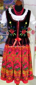 Strój ludowy damski -komplet