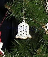 Dzwonek mały szydełkowy JT