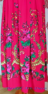 Spódnica ludowa z koroną rozm. S-L