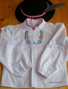 Koszula regionalna,ludowa chłopieca 3-6 lat