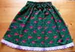 Spódniczka ludowa, regionalna ,folk 5-7 lat